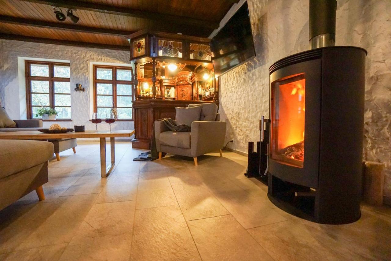 Ruhe Unter Reet-Haus Mit Sauna, Whirlpool Und Kamin Gnarrenburg Extérieur photo